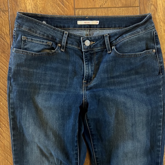 Levi’s 712 Slim Blue Jeans 31 - Picture 2 of 14